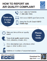 How to Report Air Quality Complaint